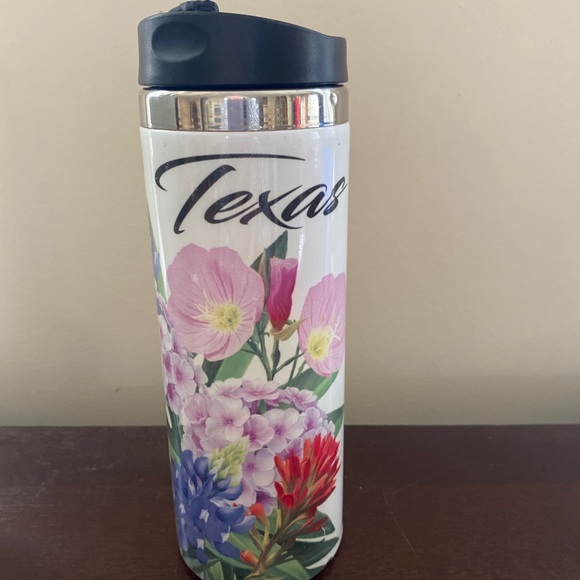 None Other - Thermal “Texas” Travel Tumbler stainless steel, floral design